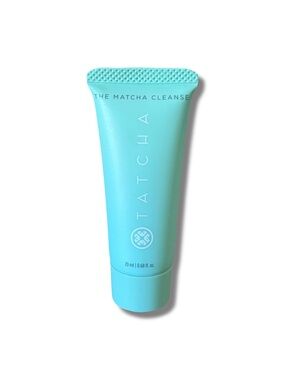 Tatcha Matcha Cleanse Tube — Aqua Blue